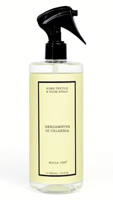 Produktbild von Heimtextilcreme Bergamotto di Calabria ( Heimtextil- & Raumspray) 500ml