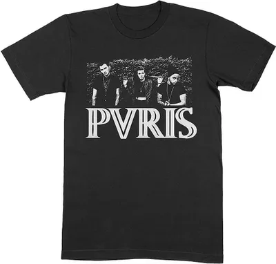 Produktbild von Pvris - T-Shirt für Herren/Damen Uni RO10039 (L) (Schwarz)