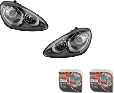 Zdjęcie produktu dla Johns, Reflektory Osram Night Breaker Laser pasujące do Porsche Cayenne Zestaw L R 10- 95863117301 95863117401 95863117402