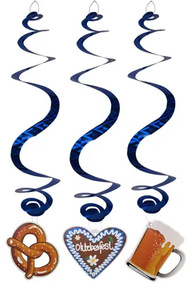 Produktbild von 6x Spiralgirlanden " " aus Papier 70cm