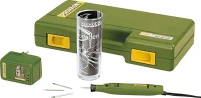 Zdjęcie produktu dla Proxxon 28 635, Zielony, 20000 RPM, Prąd przemienny, 12 V, 145 mm, 50 g