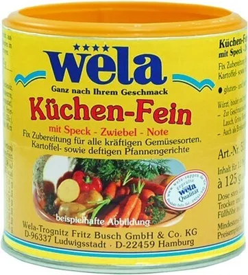 Produktbild von WELA Küchen-Fein für 12 Portionen Gemüse-Speck-Zwiebel