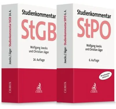 Produktbild von Strafgesetzbuch und Strafprozessordnung. StGB und StPO