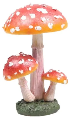 Produktbild von Dekoration Haus/Garten Statue Pilz - Fliegenpilz - 10 cm