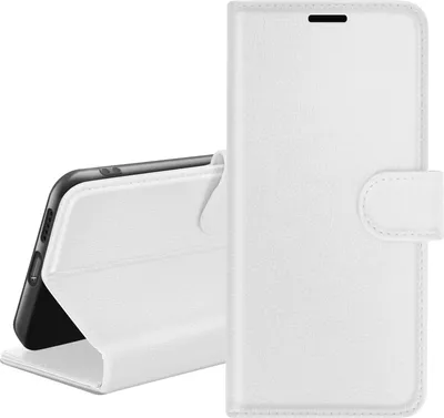 Image de Zanaé, étui porte-monnaie pour Vivo Y11s avec support et fermeture magnétique, blanc