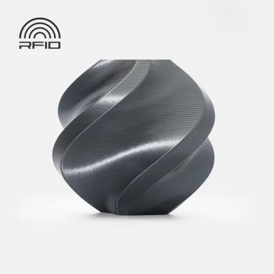 Immagine prodotto di Bambu Lab PLA Silk+ Grigio Titanio (13108) 1,75 mm 1 kg