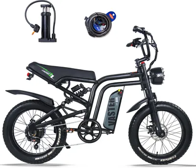 Produktbild von E-Bikes MTB Für Damen und Herren E Mountainbike Mit 20x4.0 Zoll Reifengröße,48V/14,25Ah Akku,Reichweite 35-43 km, 250W Motor LCD Elektrofahrrad E-MTB