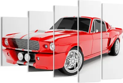 Produktbild von Bild auf Leinwand - Leinwandbild - Sport Geschwindigkeit Auto Chrom - 150x100cm - Wand Bild - Wanddeko - Leinwanddruck - Bilder - Kunstdruck - Leinwand bilder - Wandkunst - EG150x100-2563