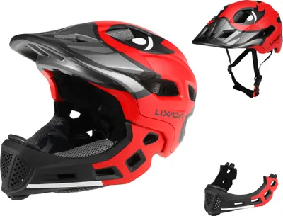Produktbild von Lixada Kids Abnehmbarer Integralhelm Kinder Sportschutzhelm zum Radfahren Skateboarden Rollschuhlaufen
