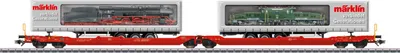 Produktbild von Märklin 47477 - H0 Doppel-Taschenwagen Sdggmrss 738