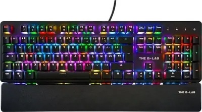 Image de Tastatura gaming, The G-Lab, Negru