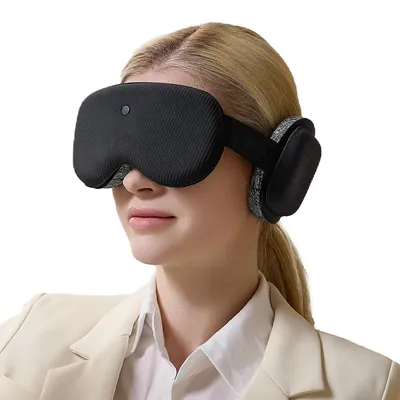 Produktbild von Schlafmaske, 3D-konturierte Schlafmaske mit Bluetooth-Kopfhörern, weißes Rauschen sorgt für perfekten Schlaf, seitliche Schlafkopfhörer mit Bluetooth