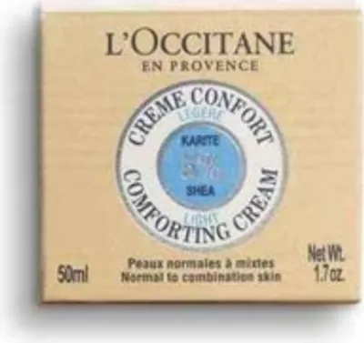 Zdjęcie produktu dla L'Occitane Shea Light Comforting Cream, Kobiety, 50 ml, Krem, Skóra mieszana, Skóra normalna, Nawilżający, Zmiękczający, Słoiczek