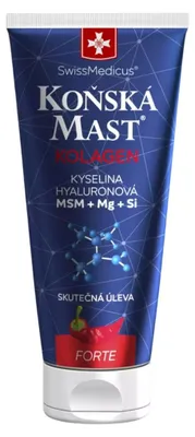 Obrázek produktu pro Koňská mast s mořským kolagenem forte hřejivá 200 ml