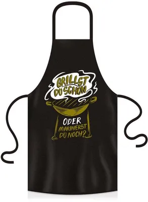 Immagine prodotto di Grembiule da barbecue da uomo, divertente, con
