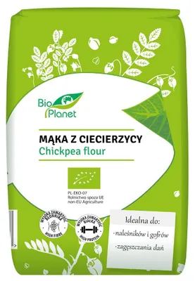 MĄKA Z CIECIERZYCY BIO 400 g - BIO PLANET