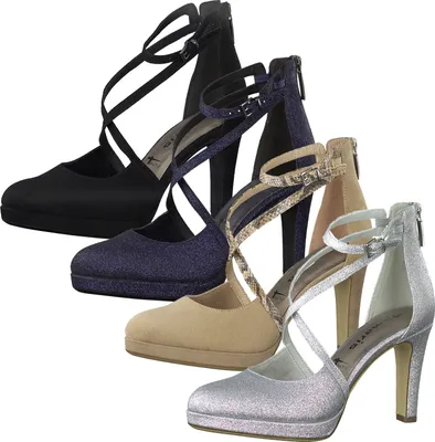 Produktbild von Tamaris 1-24406-24 Damen Pumps Riemchenpumps High-Heels, Größe:40 EU, Farbe:Rosa