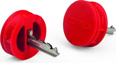 Produktbild von 2 Ersatzschlüssel 19 für abnehmbare Westfalia Anhängerkupplung 942001513219