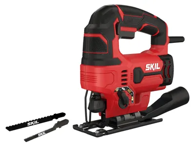 Produktbild von SKIL 4530AA Stichsäge (550W,Materialauswahlschalter,Gehrungsschnitte bis 45°)