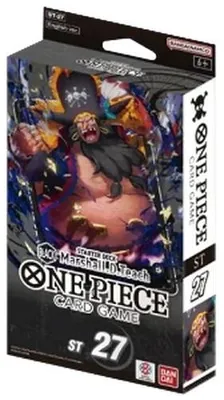 Produktbild von One Piece Starter Deck: Black Marshall.D.Teach
