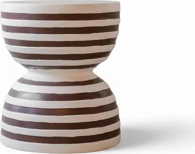 Produktbild von Indore Home – Beistelltisch – Streifen – MgO