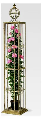 Produktbild von Metall-Rosensäule 230 cm als Rankhilfe für den Garten