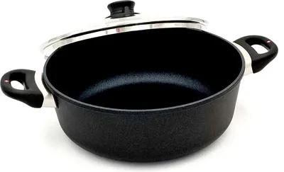 Obrázek produktu pro Swiss Diamond XD6928IC Kastrol s nepřilnavým povrchem a skleněnou poklicí 28 cm 5 l