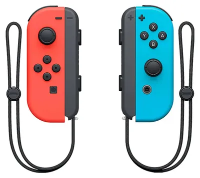 Zdjęcie produktu dla Nintendo Joy-Con (L)/(R) Neon Red/Neon Blue, Gamepad, Nintendo Switch, D-pad, Analogowa/Cyfrowa, Bezprzewodowy, Bluetooth