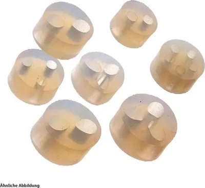 Image de Insert multi-densité LAPP pour raccord vissé PG11 DIX-11430 Silicone (SI) Couleur naturelle - 1 pièce