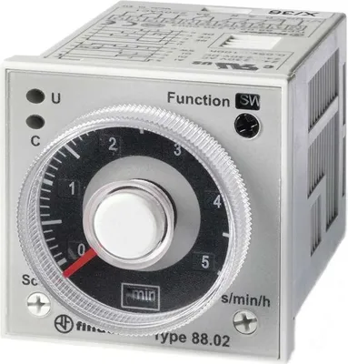 Produktbild von Finder Multifunktions-Zeitrelais, Serie 88 88.02.0.230.0002 24 - 230 V DC/AC 2 Wechsler 8 A Max. 250 V/AC (AC1) Max. 200 (88.02.0.230.0002)