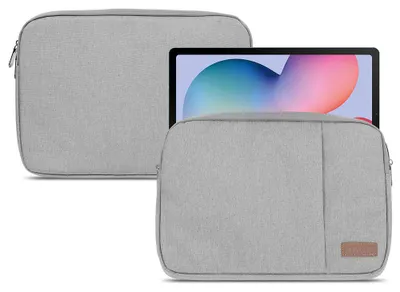 Produktbild von Schutz Tasche für Samsung Galaxy Tab S10 S9 S8 S7 Plus FE 12,4 Hülle SchutzhülleFarbe:Grau