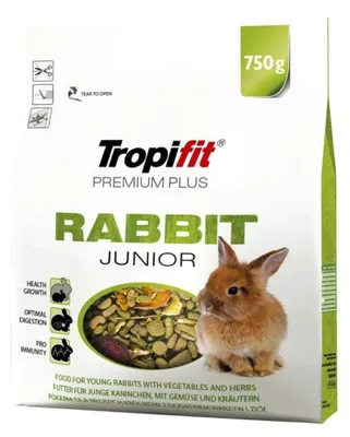 Obrázek produktu pro TROPIFIT Premium Plus Rabbit Junior 750g krmivo pro mladé králíky, 6950432