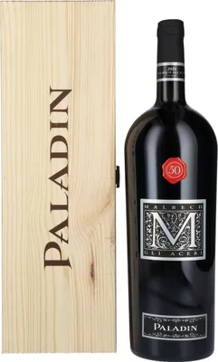Produktbild von Paladin Malbech Gli Aceri IGP 2021 14% Vol. 1,5l in Holzkiste