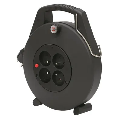 Produktbild von Brennenstuhl 1102701, Schwarz, Kunststoff, 10 m, IP20, 80 mm, 260 mm