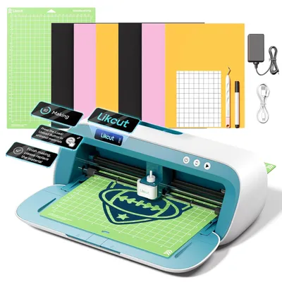 Immagine prodotto di Macchina da taglio - Macchina da plotter - Plotter da taglio - Plotter per hobby - Plotter - Stampa e taglio, formato A4