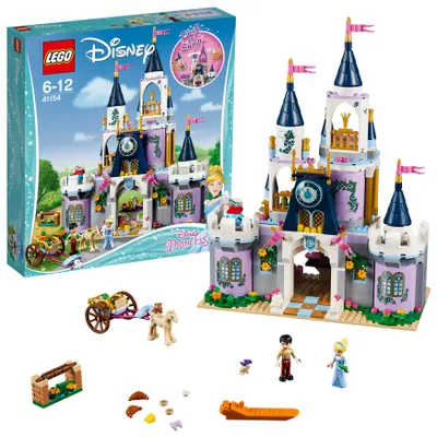 Zdjęcie produktu dla LEGO Disney Princess Cinderella's Dream Castle, Zestaw do budowania, 6 lat(a), 585 szt., 1,14 kg