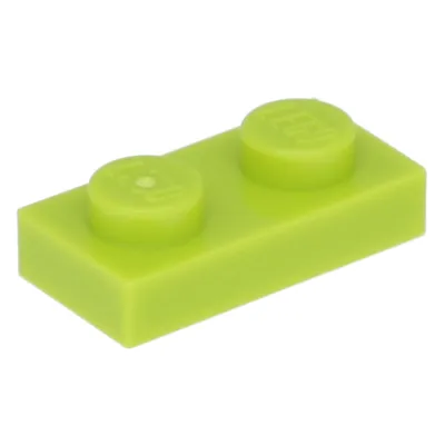 Zdjęcie produktu dla 1 sztuka LEGO, nr części 3023 w kolorze limonkowym (limonkowy)