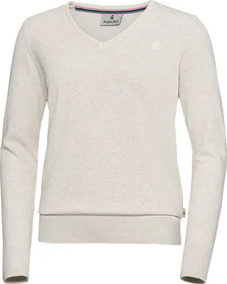Produktbild von Jacques Britt Damen Pullover mit V-Ausschnitt, hautsympathisch und atmungsaktiv