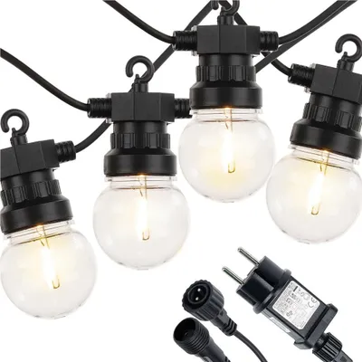 Image de Guirlande de jardin LED 9,5 m 20 pcs.
