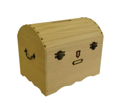 Produktbild von Aufbewahrungsbox Urne Truhe 36,5 x 32 x 23 cm Holz – Artemio