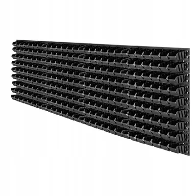 Produktbild von KADAX Werkzeugwandregal Groß, 232x78cm Lagersystem aus robustem Kunststoff