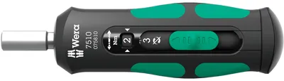 Productafbeelding van Wera 05075810001 Wera Kraftform Safe-Torque Speed Drehmomeschraudr 1-3Nm 7510