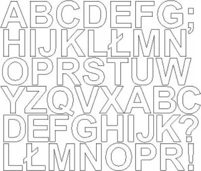 Produktbild von Selbstklebende Buchstabenaufkleber, 3 cm, weiß, glänzend