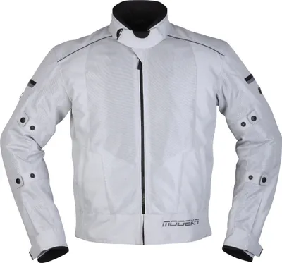 Obrázek produktu pro Textilní motocyklová bunda Modeka Veo Air, světle šedá, XL