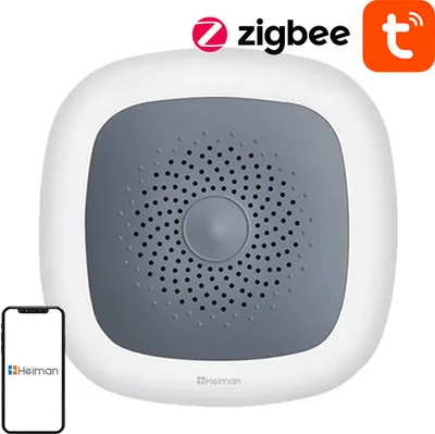 Zdjęcie produktu dla Inteligentny czujnik temperatury i wilgotności Zigbee Heiman HS1HT Tuya
