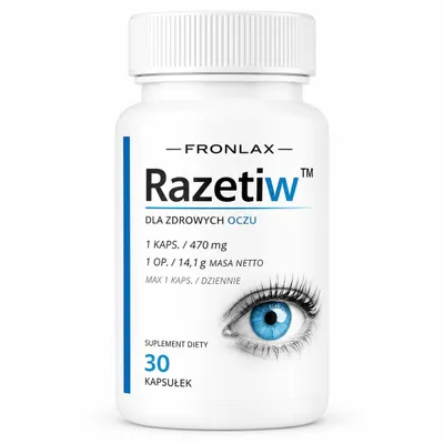 Produktbild von Razetiw – Unterstützung von Sehkraft & Augenwohlbefinden – 30 Kapseln