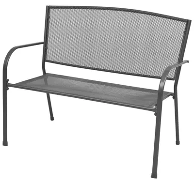 Productafbeelding van Metalen Bank met Roosterdesign voor Buiten en Binnen