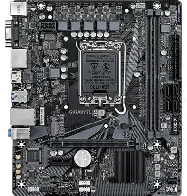 Obrázek produktu pro GIGABYTE H610M S2H V3 DDR4, Intel, LGA 1700, Intel® Core™ i3, Intel® Core™ i5, Intel® Core™ i7, LGA 1700, DDR4-SDRAM, 64 GB