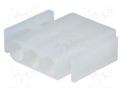 Immagine prodotto di 2 connettori femmina per cavi, connettori a crimpare, 6,1 mm, pin: 3, 1-350346-0, con sistema di bloccaggio