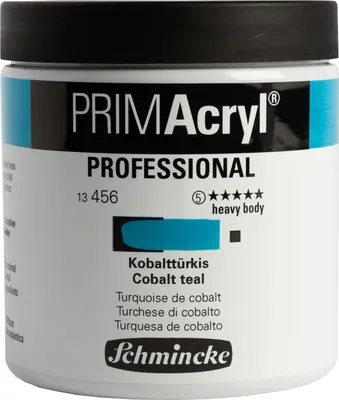 Produktbild von PRIMAcryl - Kobalttürkis - 237ml Feinste Künstler Acrylfarbe Schmincke 13 456 053